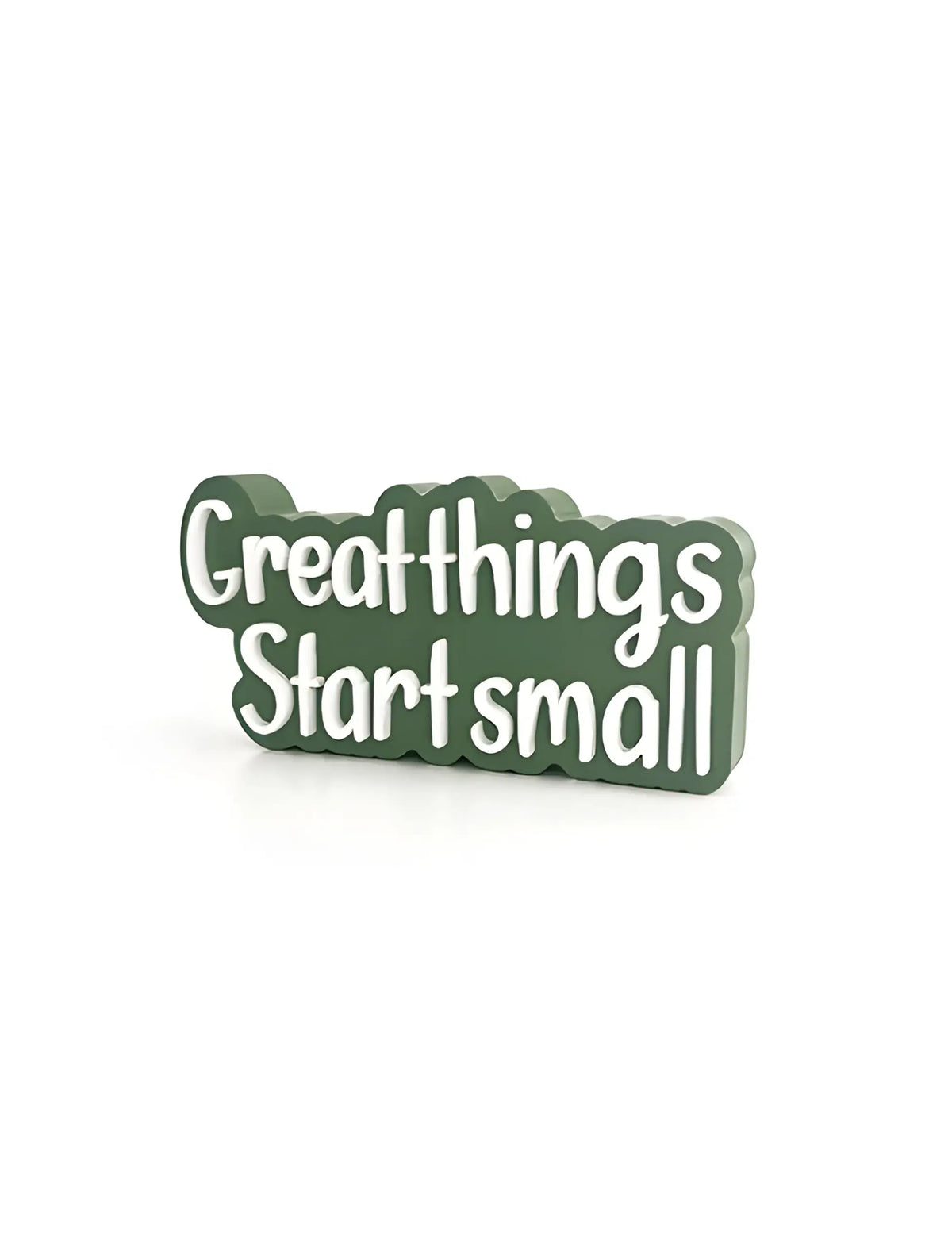 Great things start small