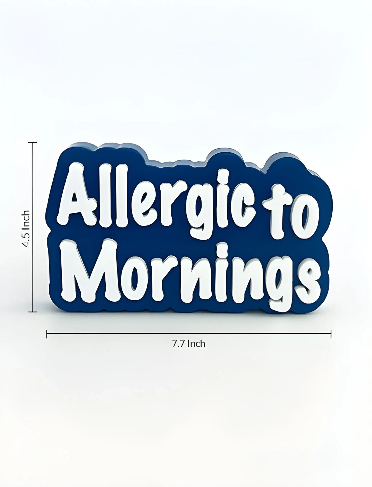 Allergic to mornings