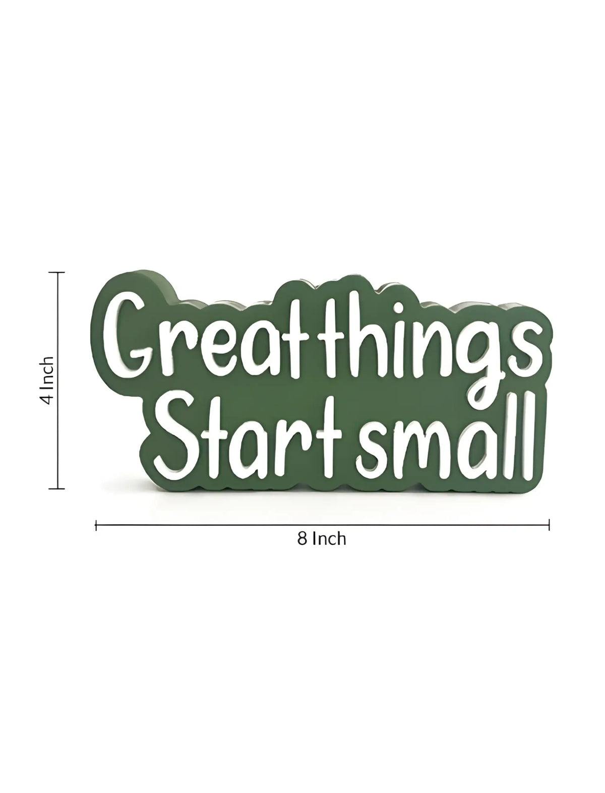 Great things start small