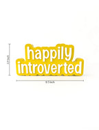 happily introverted