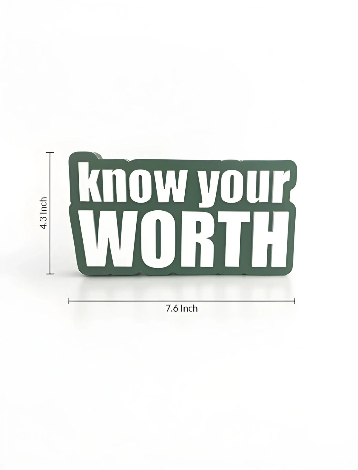 Know your worth