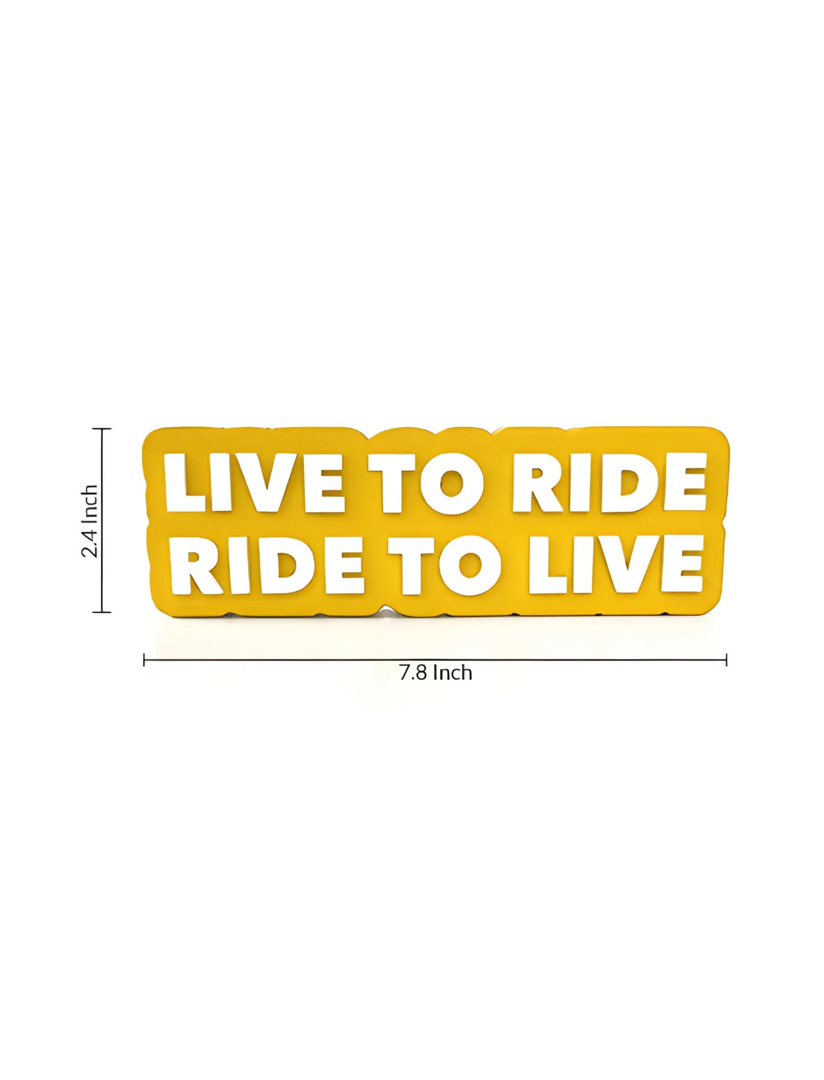 live to ride , ride to live