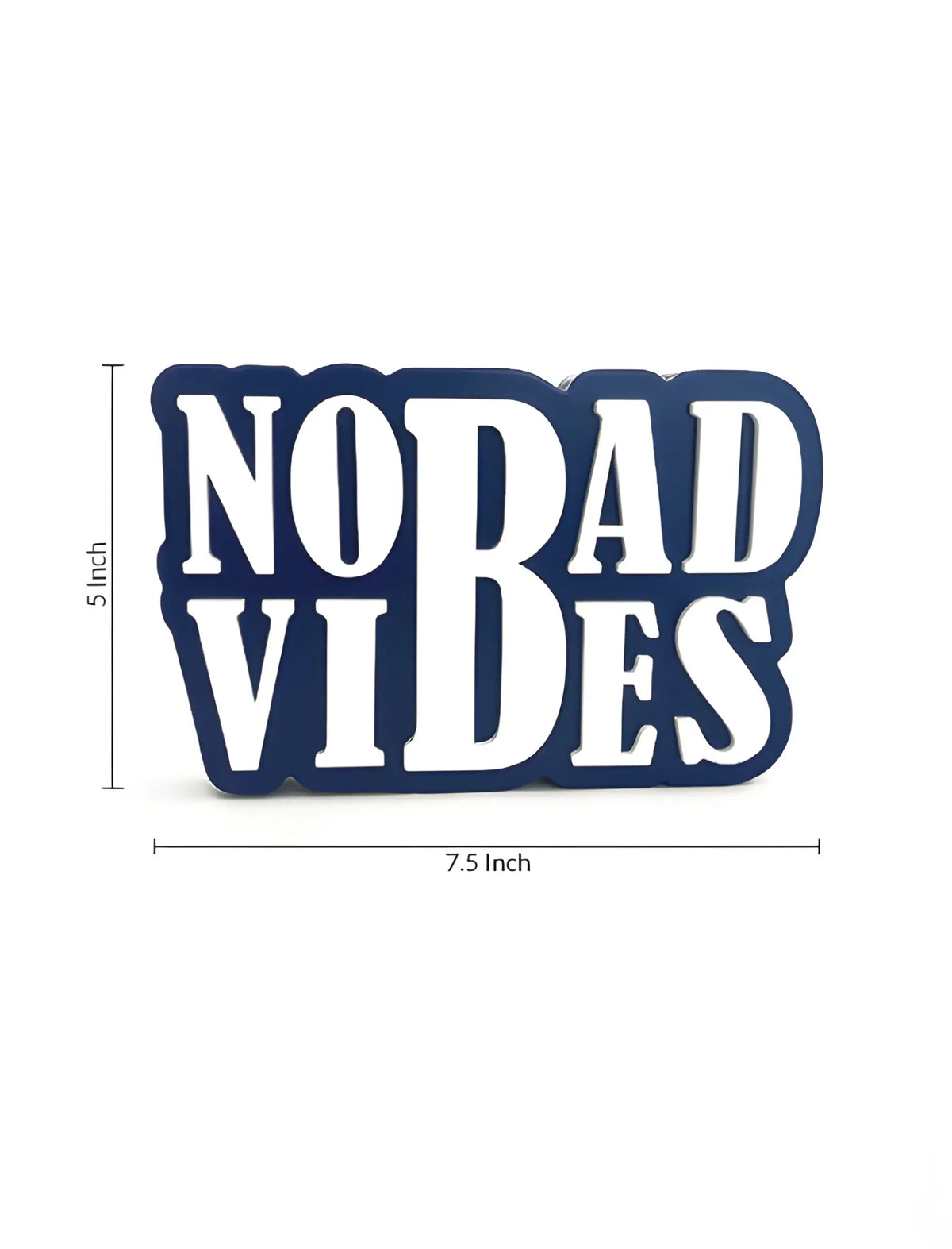 No bad vibes