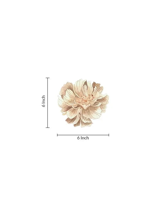 Peony in bloom