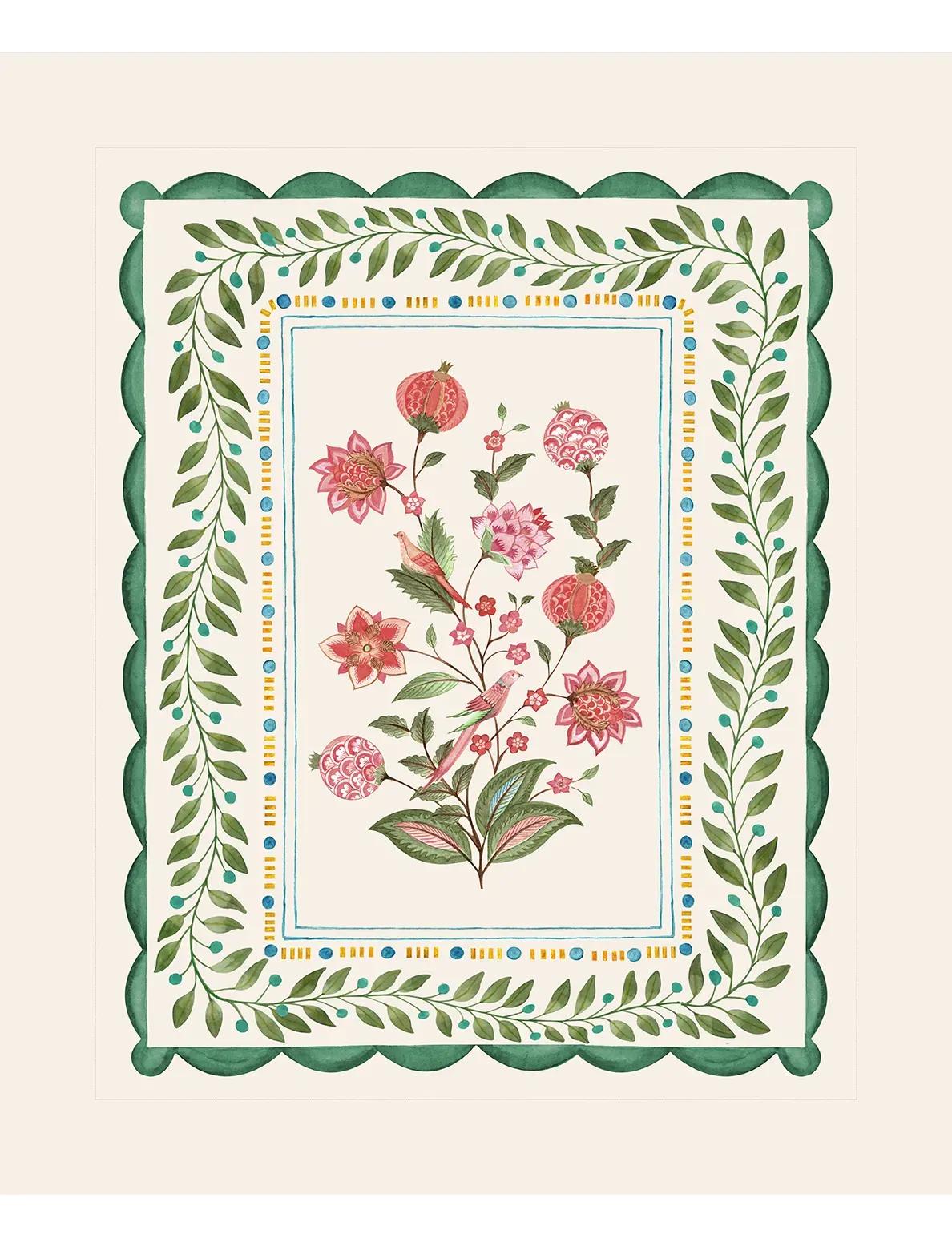 Chintz Blossom Tapestry